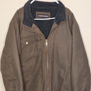 Dri-Duck Endeavor Heavy Canvas with Sherpa Lined Inside Men's Jacket
